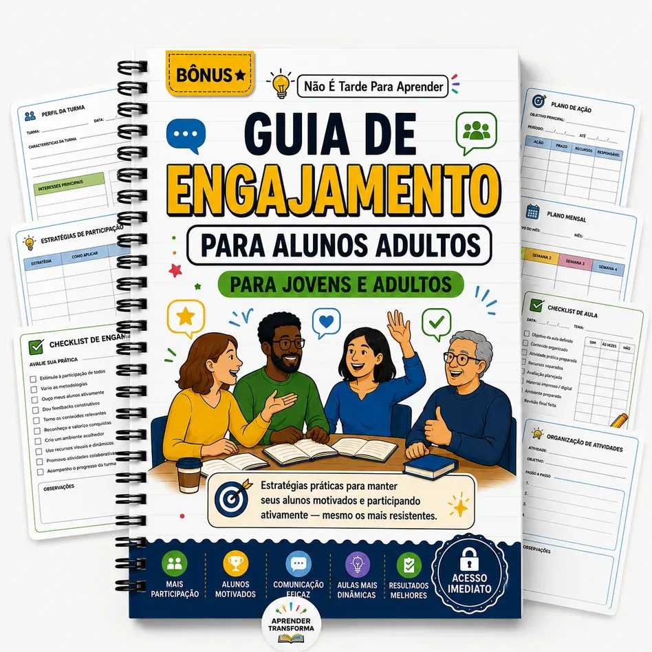 Guia: Como Engajar Alunos Desmotivados no EJA